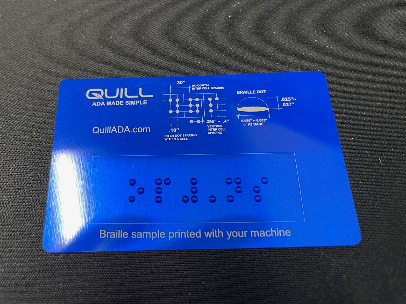 Braille Sample